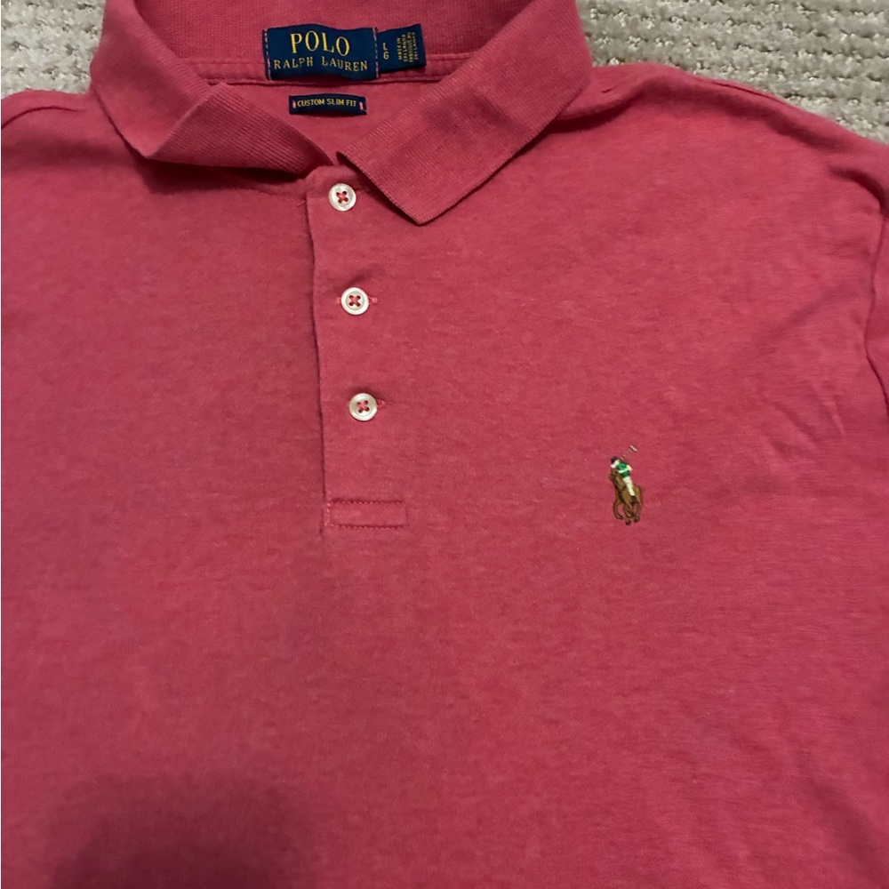Polo by Ralph Lauren Men's dusty red Polo Shirt